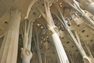 Ceiling Interior by Antonio Gaudi